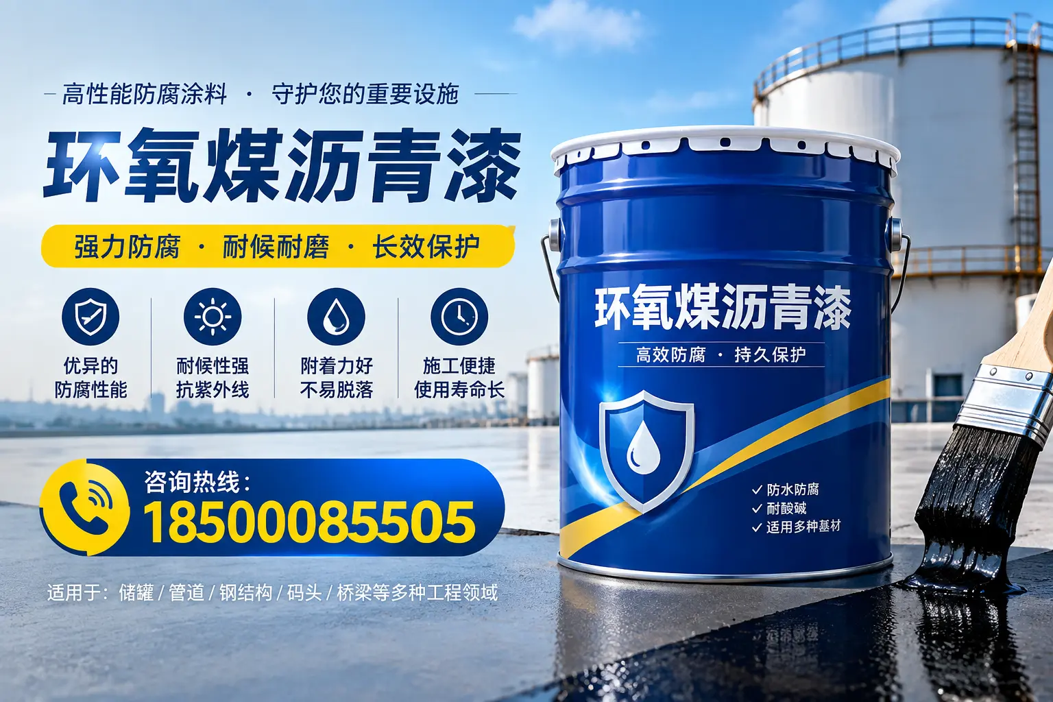 环氧煤沥青漆施工注意事项，确保陇南项目顺利进行